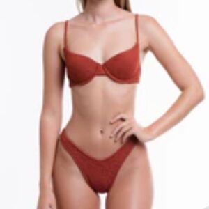 TJ SWIM Cleo Top in Clay